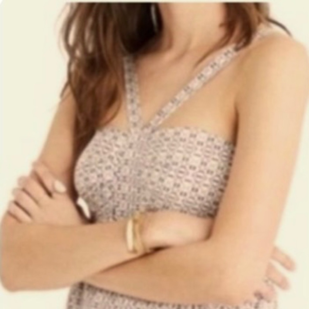 Madewell White Maroon 8 Silk Convertible Dress Twee Scandi Girl lightweight - Picture 6 of 15